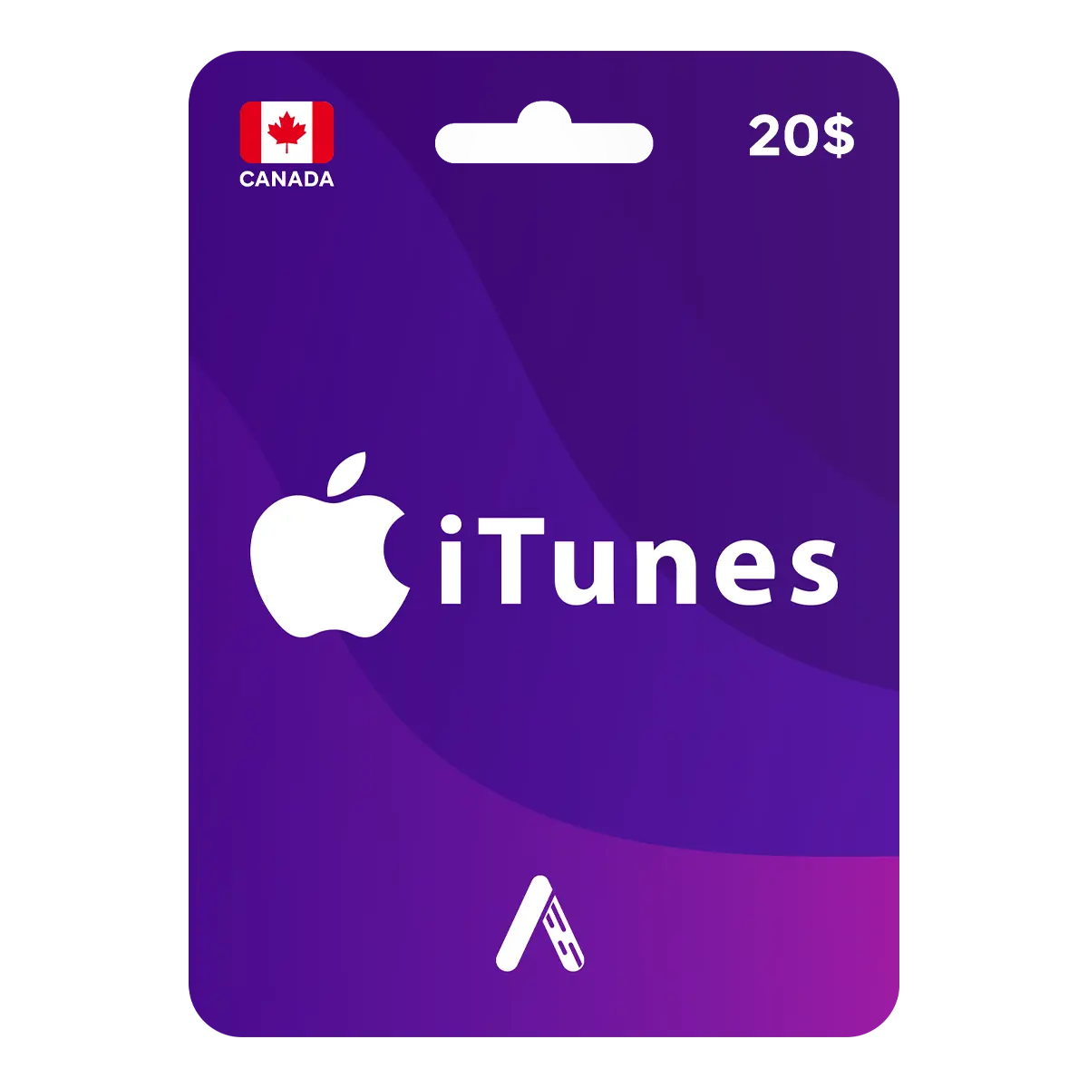 ايتونز كندا 20$